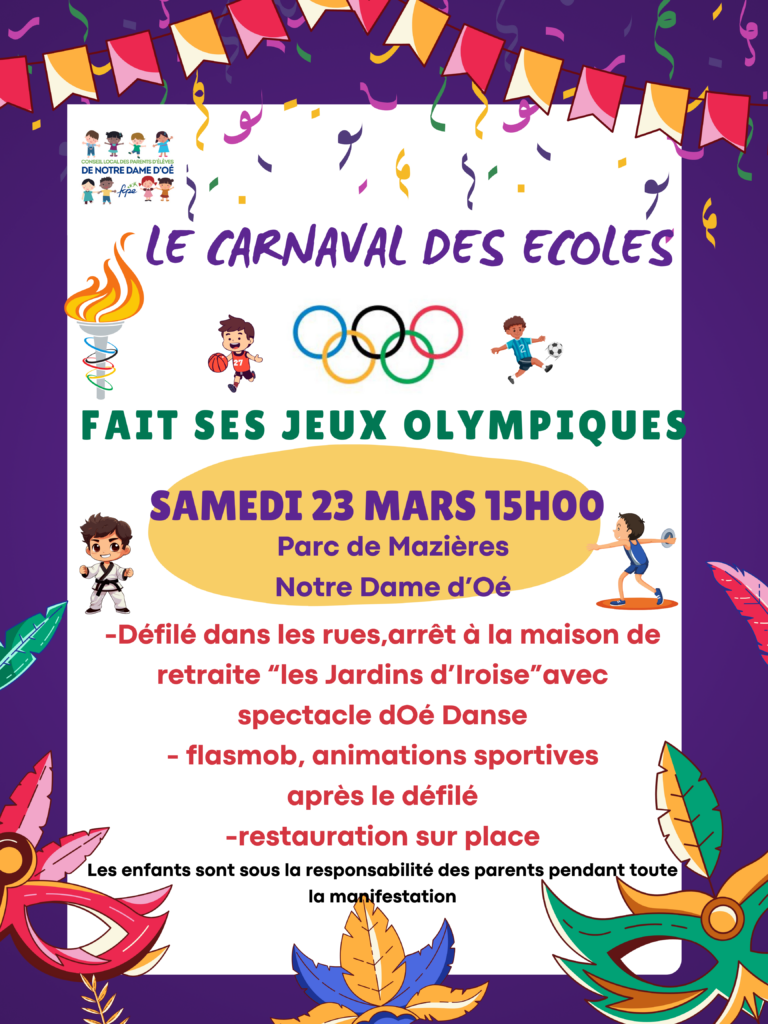 affiche carnaval 2024